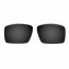 HKUCO Red+Black Polarized Replacement Lenses for Oakley Eyepatch 2 Sunglasses